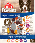 8in1 FLAVOURS Triple Flavour Rings M/L przysmak dla psa 120g