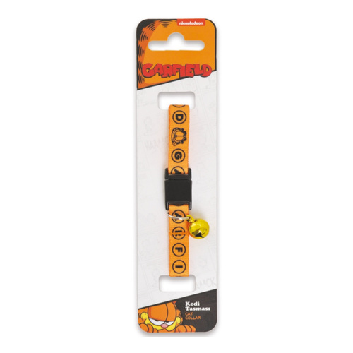Garfield,  obroża dla kota, żółta