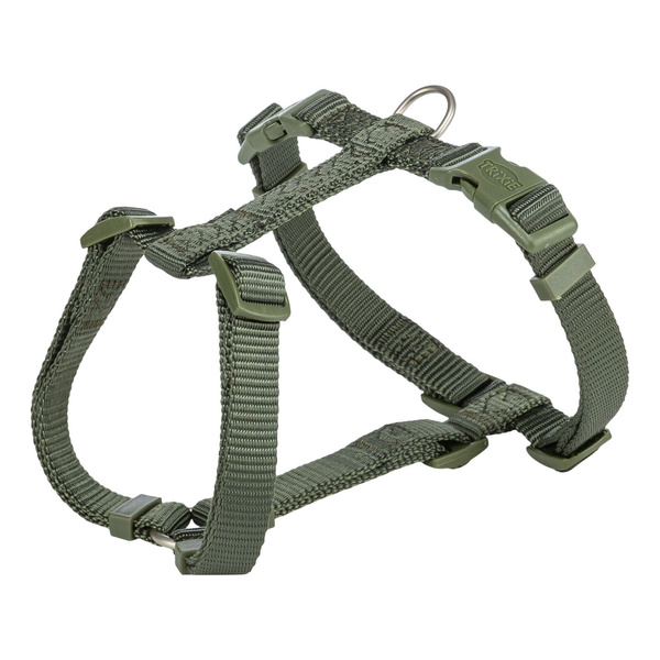 Trixie Premium, szelki typu H, dla psa, oliwkowa zieleń, L-XL: 75-120 cm/25 mm