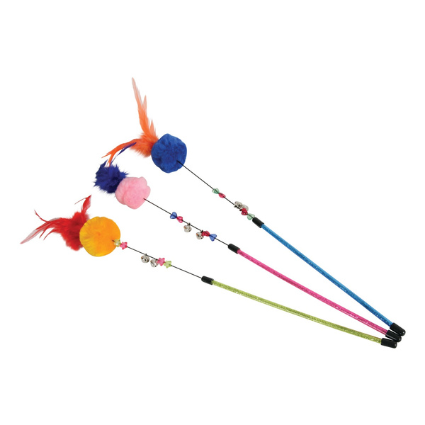 ZOLUX Zabawka dla kota wędka POMPON 54 cm