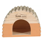 ZOLUX Domek drewniany dla gryzonia Home Color z bali S 150x210x150 mm