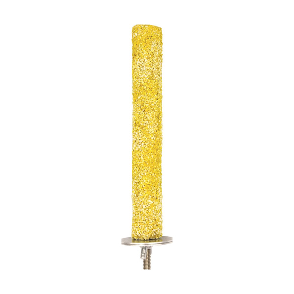Panama Pet grzęda cementowa, walec, żółty 2,2x15 cm
