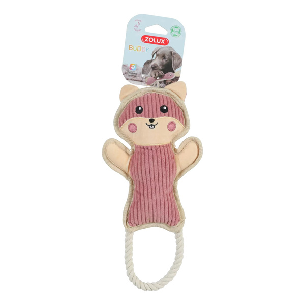 ZOLUX Zabawka dla psa wytrzymała Chomik BUDDY różowy 28cm