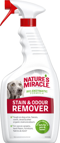 Natures Miracle REMOVER płyn do usuwania codziennych plam pies 709ml