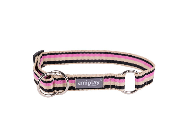 amiplay Obroża półzaciskowa Popular L 35-50x2,5cm