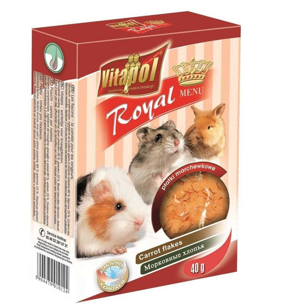 Vitapol Menu Płatki MARCHEWKOWE przysmak 40g