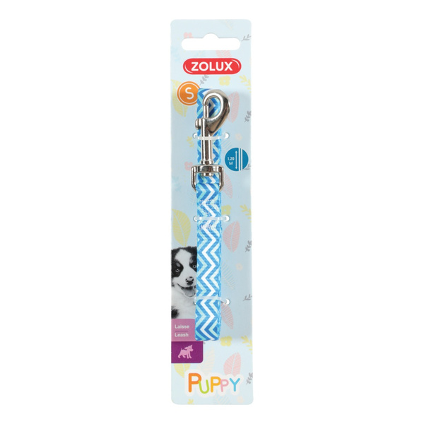 Zolux Smycz dla szczeniąt Puppy PIXIE 13 mm/1,20 m kol. niebieski