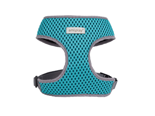 amiplay Szelki Scout Sonic M max34x40-55cm Turkusowy