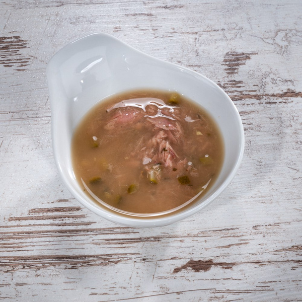 WILDES LAND CAT Thunfisch Soup - tuńczyk z cukinią i szpinakiem - zupa dla kota (80g)