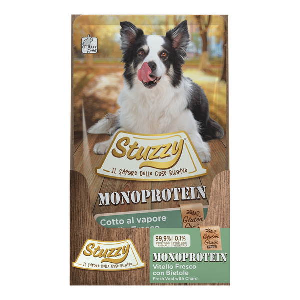 Stuzzy Monoprotein karma mokra dla psa świeża cielęcina z burakami pasztet 150 g