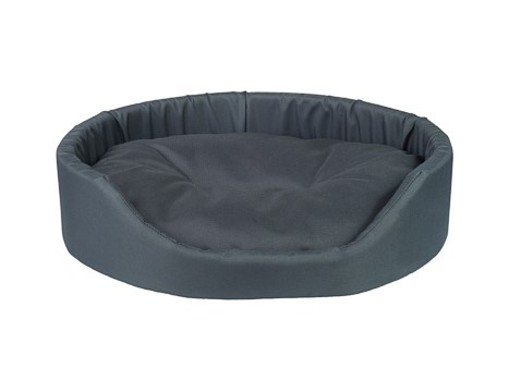 amiplay Legowisko owalne Basic S 46x38x13cm Grafitowy