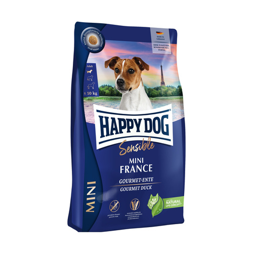 Happy Dog Mini Francja, karma sucha, dla psa, 4 kg