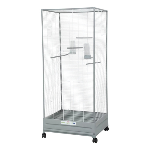 ZOLUX Klatka dla ptaków PRIMO CAMELIA, kol. szary/biały