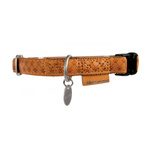 ZOLUX Obroża dla psa regulowana Mac Leather XS 10mm - kol. żółty