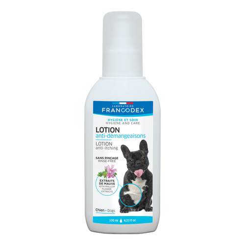 FRANCODEX Preparat lotion przeciwświądowy dla psa 120 ml