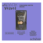 Schesir After Dark Velvet Mousse karma mokra dla kota kurczak z kaczką 80 g