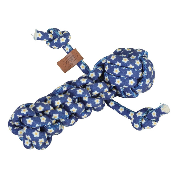 ZOLUX Zabawka dla psa gryzak ludzik sznur BLUE FLOWER 22cm