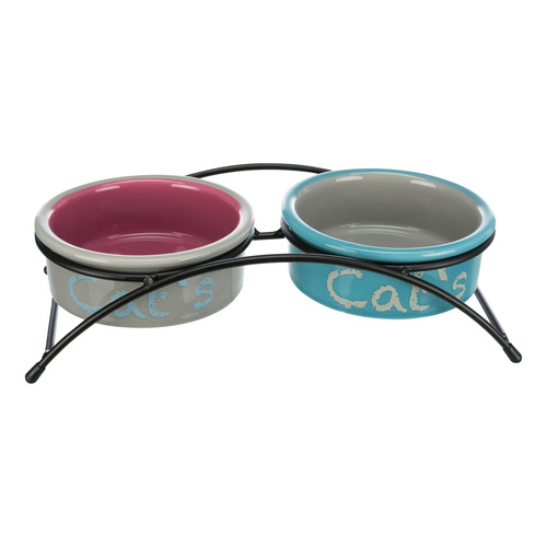 Trixie ZESTAW MISEK CERAMICZNYCH  kota 2x300ml/12