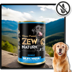 Karma dla Psa Mokra ZEW NATURY 400g Dorsz Cała Ryba dla Dorosłych Psów
