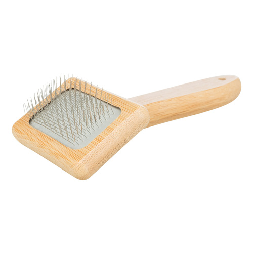 Trixie SZCZOTKA MIĘKKA dla psa kota bambusowa 7x16cm