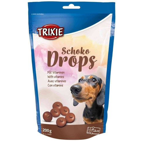 Trixie DROPSY CZEKOLADOWE przysmak dla psa 200g