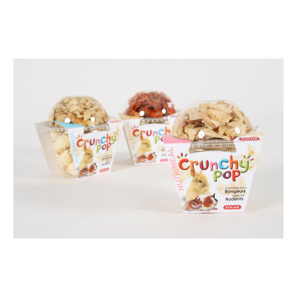 ZOLUX Przysmak dla gryzoni CRUNCHY POP banan 63 g