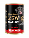 Mokra Karma Dla Psa Wołowina Puszka 400g Zew Natury MONO-PROTEIN