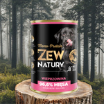 Mokra Karma Dla Psa Wieprzowina Puszka 800g Zew Natury MONO-PROTEIN