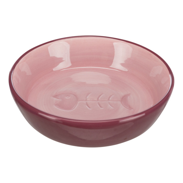 Trixie MISKA CERAMICZNA DLA KOTA 200ml/13cm KOLOROWA