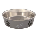 Trixie MISKA METALOWA Z PLASTIKOWĄ POWŁOKĄ, 2.0 l/o 23 cm