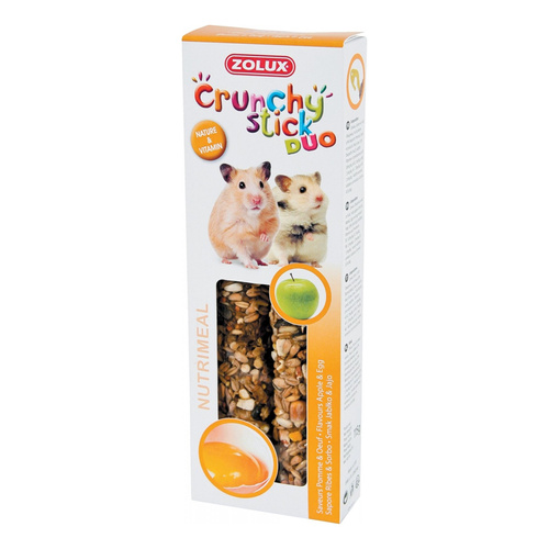 ZOLUX Kolba Crunchy Stick chomik jabłko/jajko 115 g