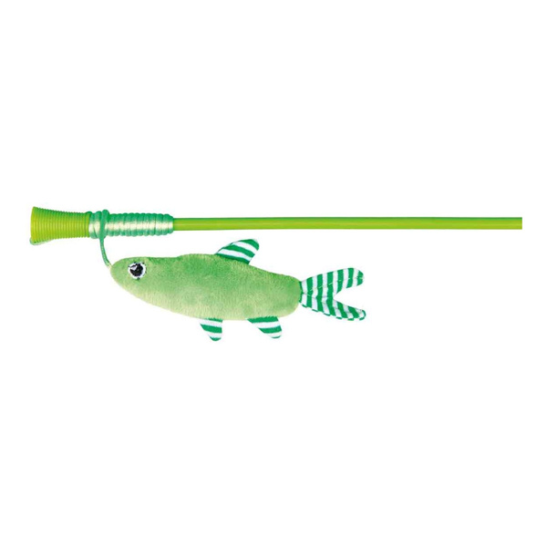 Trixie Wędka zabawka dla kota z rybką 42cm