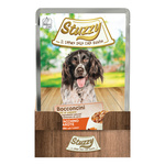 Stuzzy Bocconcini karma mokra dla psa indyk z marchewką kawałki 100 g