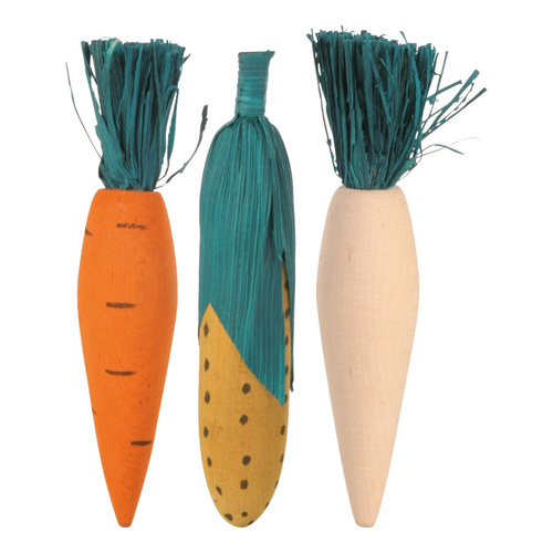 TRIXIE Drewniany gryzak Dla Gryzoni 3szt