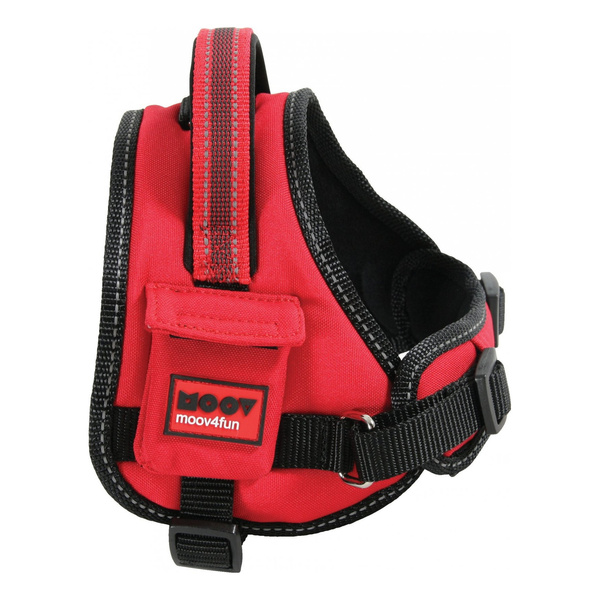 Zolux Szelki dla psa regulowane MOOV COMFORT S kol. czerwony