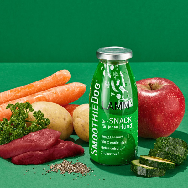 SmoothieDog Lamb - smoothie dla psa jagnięcina z warzywami (250ml)