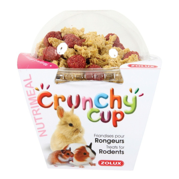 ZOLUX Przysmak naturalny dla gryzoni CRUNCHY CUP burak 130g
