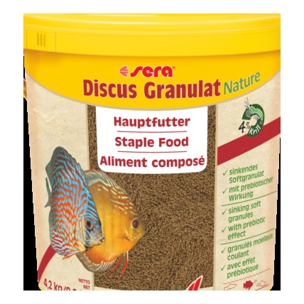 Sera Discus Granules Nature 42 kg/10L granulat - pokarm dla pielęgnic