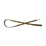 Barry King Smycz dla psa, czarna, wzór etniczny, taśma polipropylenowa, 16mm/120cm