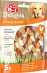 8in1 Delights pleciony sznur Chewy Braids przysmak XS/S dla psa 75g