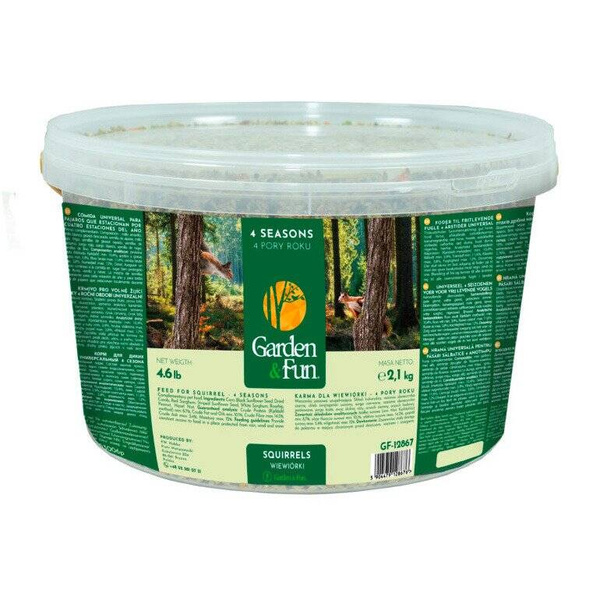 Garden Fun Karma dla wiewiórek 4 pory roku 2,1kg
