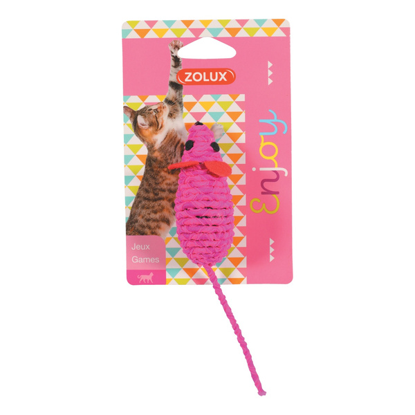 ZOLUX Zabawka dla kota mysz elastyczna 16 cm