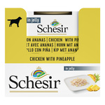 Schesir Karma mokra dla psa kurczak z ananasem w galarecie 150 g