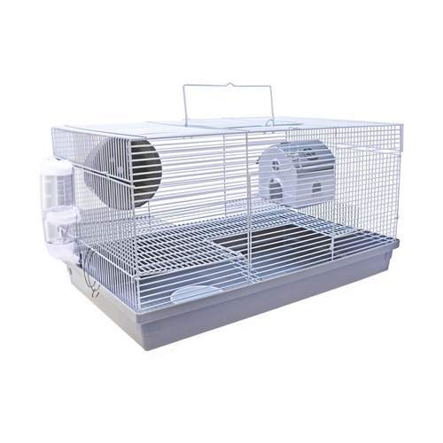 Panama Pet Klatka dla gryzoni 47x30x27 cm biało/szara