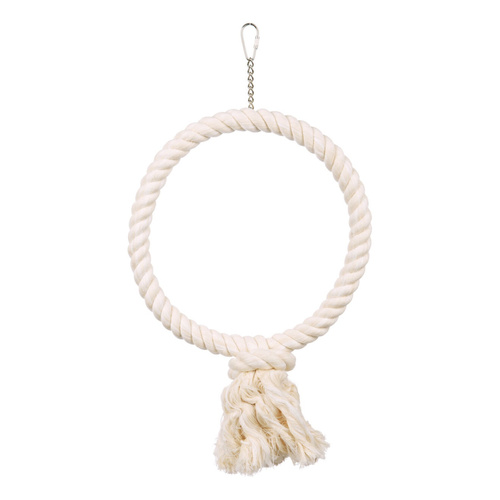 Trixie Obręcz RING zabawka dla Ptaków Bawełna 25cm