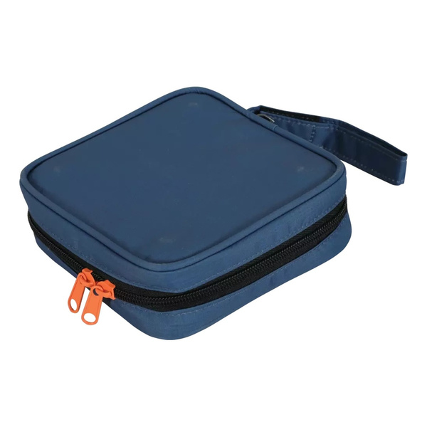 ZOLUX Składana miska 2w1 dla psa BIVOUAK 2x700 ml niebieska