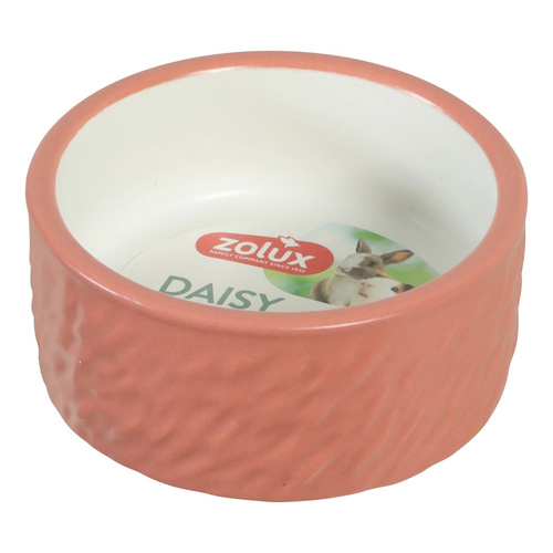 ZOLUX Miska ceramiczna dla gryzonia DAISY 100 ml ceglasta
