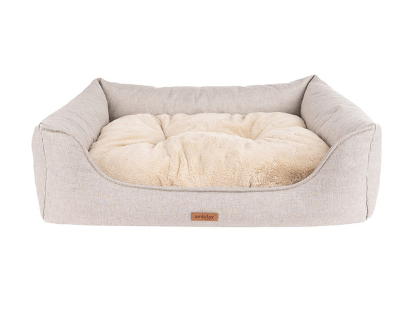 amiplay Sofa Como XL 90x72x22cm Beżowy