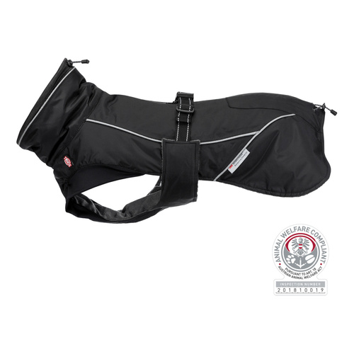 Trixie Płaszczyk zimowy Brizon, S: 36 cm, czarny