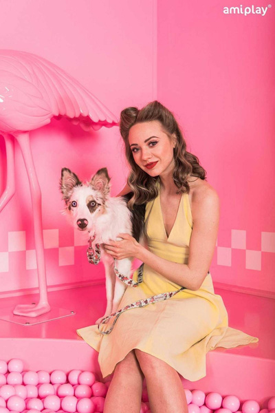 amiplay Torebka na przysmaki BeHappy Flamingo